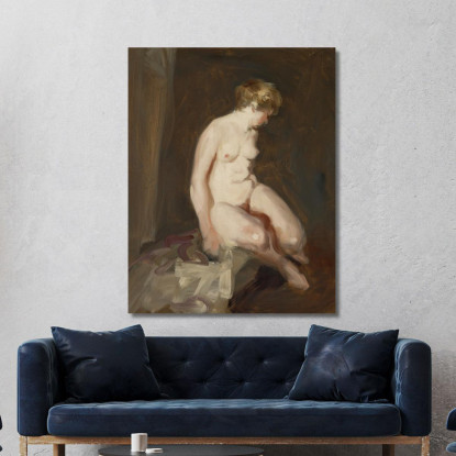 Nudo Robert Henri rhn50 quadro stampato su tela