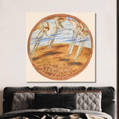 Glorie Del Mattino Sir Edward Coley Burne-Jones ecb41 quadro stampato su tela