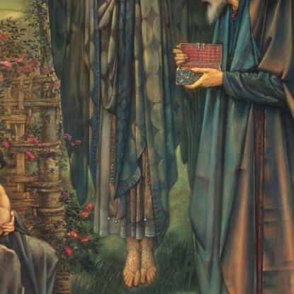 La Stella Di Betlemme Sir Edward Coley Burne-Jones ecb98 quadro stampato su tela