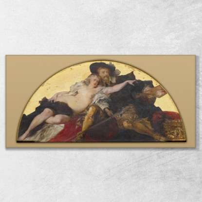 Pietro Paolo Rubens Hans Makart hmk39 quadro stampato su tela