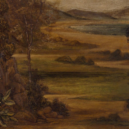 Zefiro Porta Psiche Alla Montagna Sir Edward Coley Burne-Jones ecb113 quadro stampato su tela