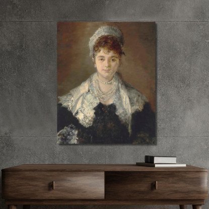 Ritratto Di Una Principessa Aloys Del Liechtenstein Hans Makart hmk41 quadro stampato su tela