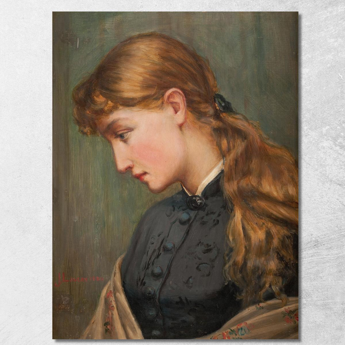 Mariana Sir John Lavery sjl30 quadro stampato su tela