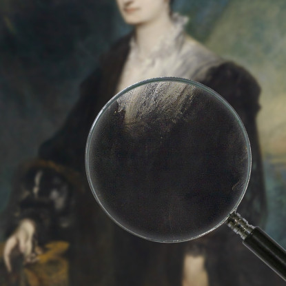 Ritratto Della Contessa Marie Von Coudenhove-Kalergi Hans Makart hmk46 quadro stampato su tela