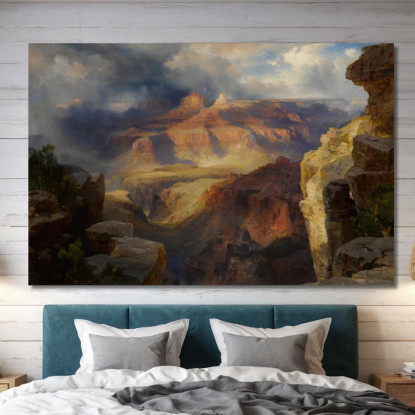 Grand Canyon Dell'Arizona Thomas Moran tmr24 quadro stampato su tela
