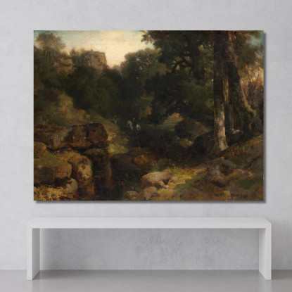 Il Dell Thomas Moran tmr59 quadro stampato su tela