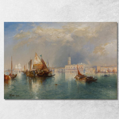 Venezia 2 Thomas Moran tmr88 quadro stampato su tela
