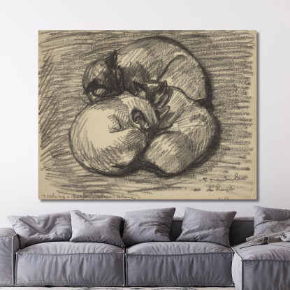 I Gatti Tsching Batzar E Blanc-Blanc Théophile Alexandre Steinlen tas49 quadro stampato su tela