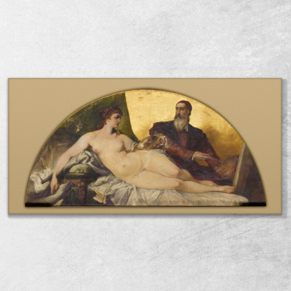 Tiziano Hans Makart hmk67 quadro stampato su tela