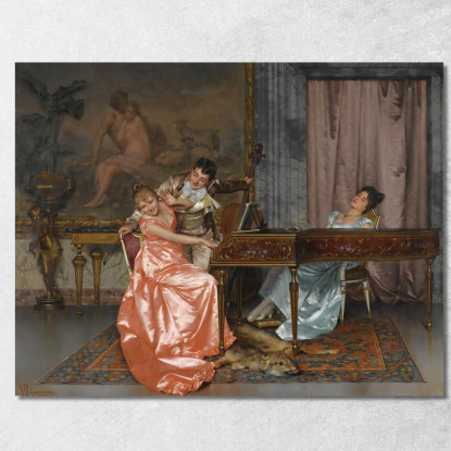 Il Considerando 2 Vittorio Reggianini vrg23 quadro stampato su tela