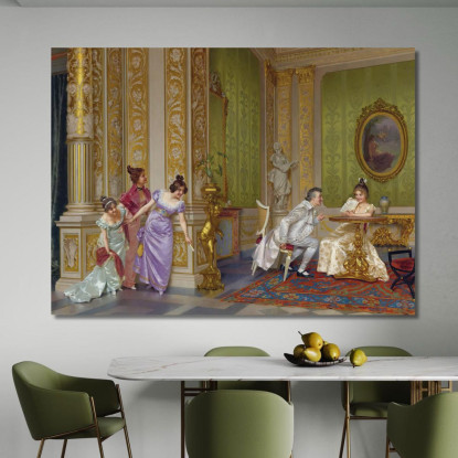 Il Pubblico Invisibile Vittorio Reggianini vrg28 quadro stampato su tela