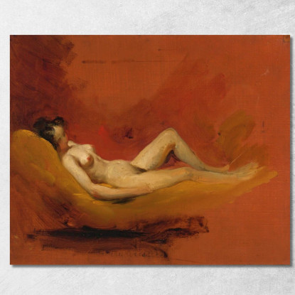 Studio Di Un Nudo Femminile William Etty wet38 quadro stampato su tela