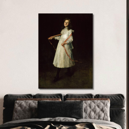 Alice William Merritt Chase wmc6 quadro stampato su tela