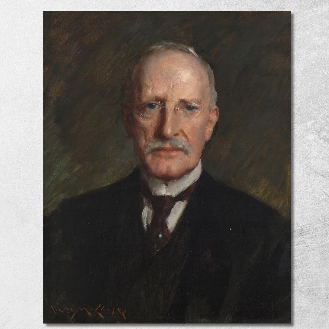 Edward Guthrie Kennedy William Merritt Chase wmc17 quadro stampato su tela