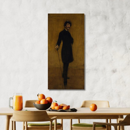 James Abbott Mcneill Whistler William Merritt Chase wmc31 quadro stampato su tela