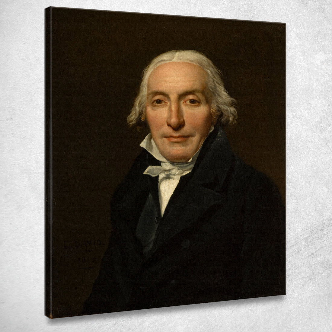 Ritratto Di Jean Pierre Delahaye Jacques Louis David jld25 quadro stampato su tela