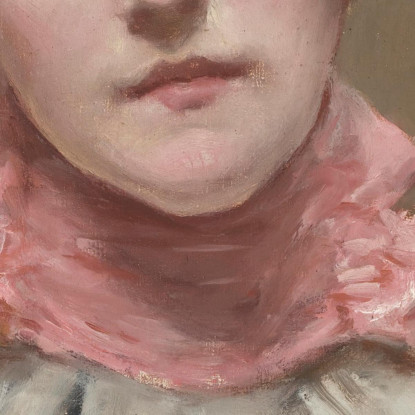 La Signora William Merritt Chase William Merritt Chase wmc45 quadro stampato su tela