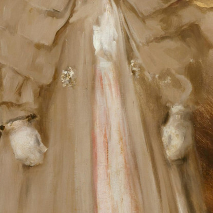 La Mia Piccola Figlia Dorothy William Merritt Chase wmc46 quadro stampato su tela