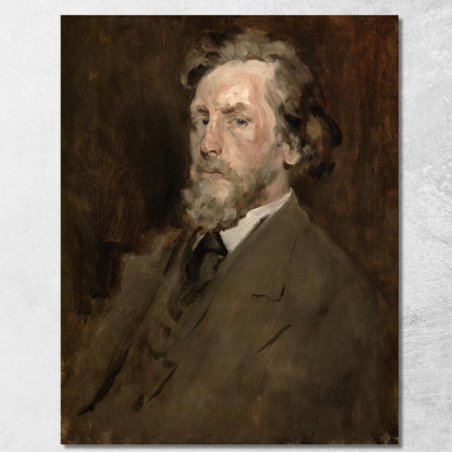 Ritratto Di Un Uomo William Merritt Chase wmc56 quadro stampato su tela