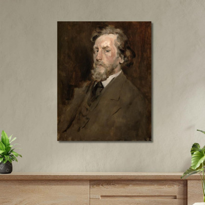 Ritratto Di Un Uomo William Merritt Chase wmc56 quadro stampato su tela