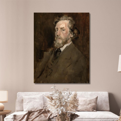 Ritratto Di Un Uomo William Merritt Chase wmc56 quadro stampato su tela