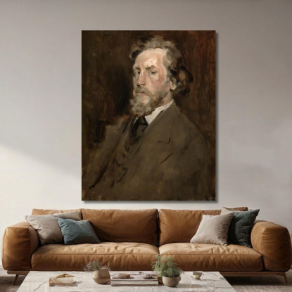 Ritratto Di Un Uomo William Merritt Chase wmc56 quadro stampato su tela
