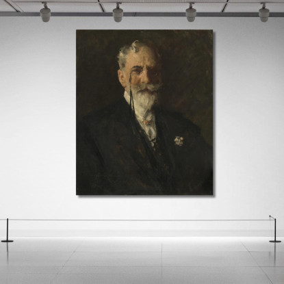 Autoritratto William Merritt Chase wmc71 quadro stampato su tela