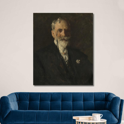 Autoritratto William Merritt Chase wmc71 quadro stampato su tela