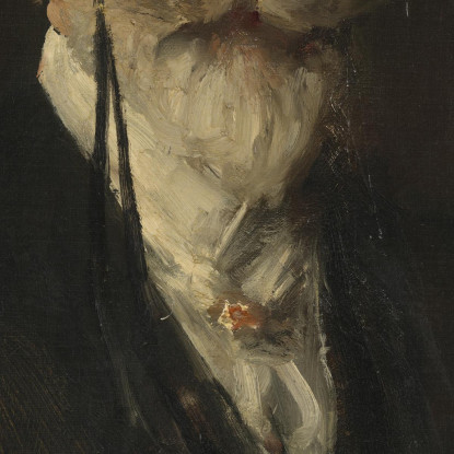 Autoritratto William Merritt Chase wmc71 quadro stampato su tela