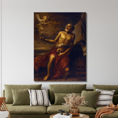 San Girolamo William Merritt Chase wmc75 quadro stampato su tela