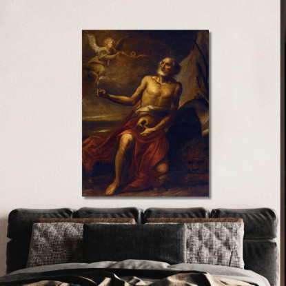 San Girolamo William Merritt Chase wmc75 quadro stampato su tela