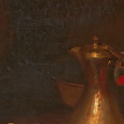 Natura Morta Con Brocca In Ottone Ciotola In Metallo Lattuga E Peperoni Rossi William Merritt Chase wmc79 quadro stampato su te