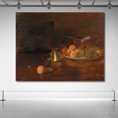 Natura Morta-Frutta William Merritt Chase wmc83 quadro stampato su tela