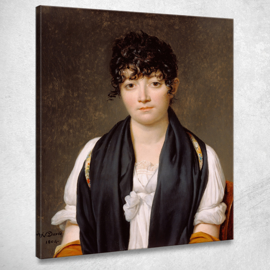 Suzanne Le Peletier De Saint Fargeau Jacques Louis David jld31 quadro stampato su tela