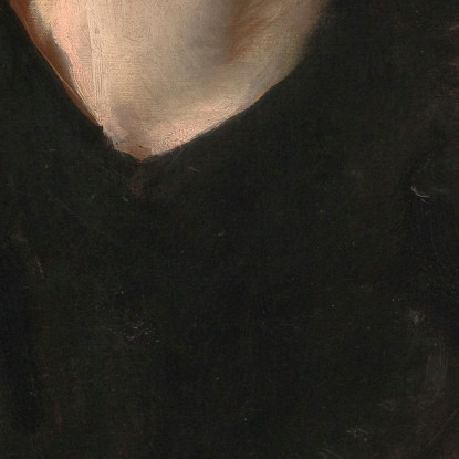 Studio Di Una Giovane Donna William Merritt Chase wmc86 quadro stampato su tela