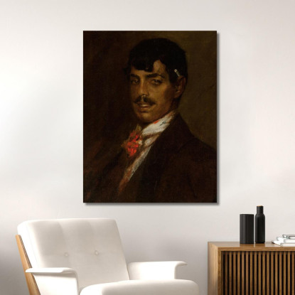 Il Tizio Spagnolo William Merritt Chase wmc101 quadro stampato su tela