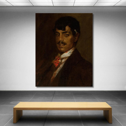 Il Tizio Spagnolo William Merritt Chase wmc101 quadro stampato su tela