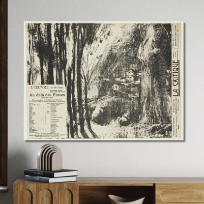 Oltre Le Forze Umane Parte 2 Édouard Vuillard evu12 quadro stampato su tela