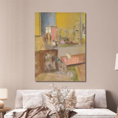 Angolo Del Camino A Les Clayes Édouard Vuillard evu20 quadro stampato su tela