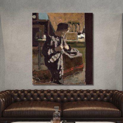 L'Alta Moda Édouard Vuillard evu49 quadro stampato su tela