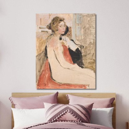 Il Modello Édouard Vuillard evu70 quadro stampato su tela