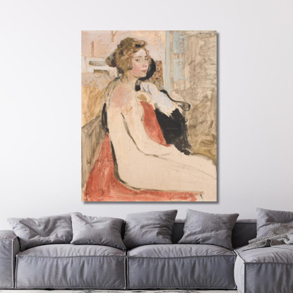 Il Modello Édouard Vuillard evu70 quadro stampato su tela