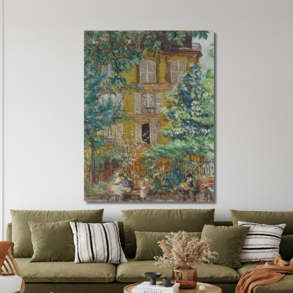 Le Square Édouard Vuillard evu77 quadro stampato su tela