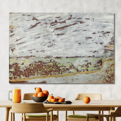 Le Rive Di La Tocques A Pont L'Eveque Édouard Vuillard evu79 quadro stampato su tela