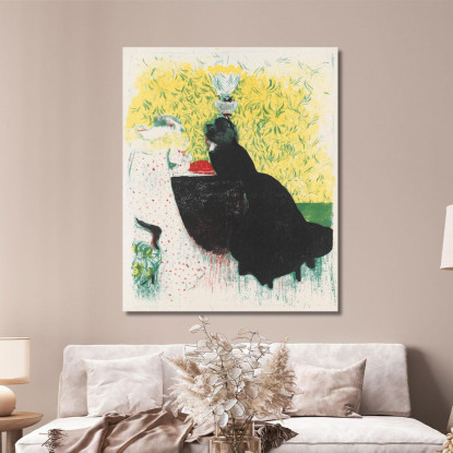 Le Due Cognate Édouard Vuillard evu81 quadro stampato su tela