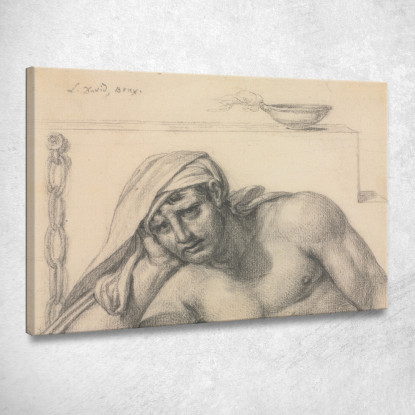 Il Prigioniero Jacques Louis David jld46 quadro stampato su tela
