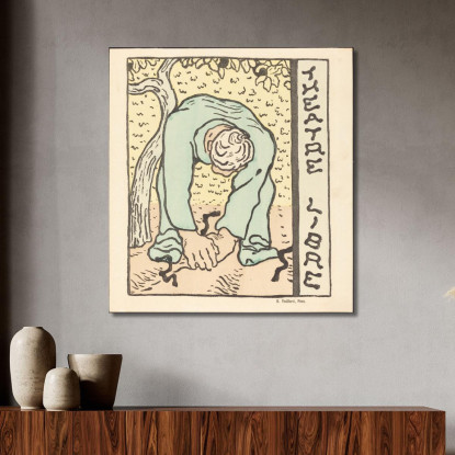 Mr Bute L'Amante Di Sua Moglie La Bellissima Operazione Édouard Vuillard evu123 quadro stampato su tela