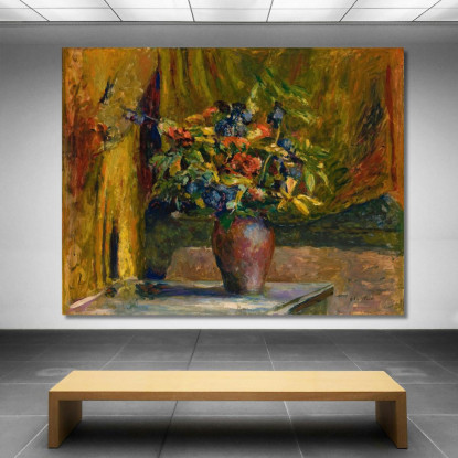 Larkspur E Gerani Édouard Vuillard evu136 quadro stampato su tela