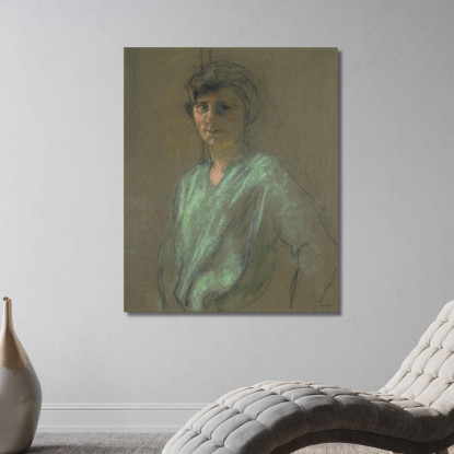 Ritratto Di Irène Montanet Édouard Vuillard evu143 quadro stampato su tela