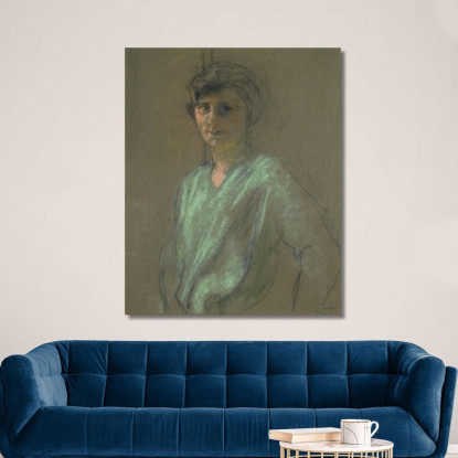 Ritratto Di Irène Montanet Édouard Vuillard evu143 quadro stampato su tela